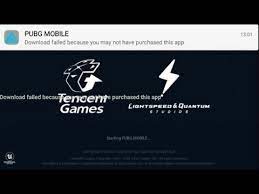 Download Failed Because My Not Have Purchased Pubg Mobile Problem Youtube