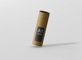 Use smart object option for design insertion and layers to adjust the shadows, colors, light effects and background. Paper Tube Packaging Mockup Slim By Visconbiz On Envato Elements