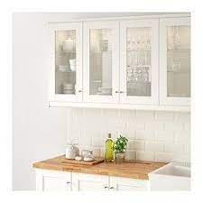 Ikea Savedal Anta A Vetro 40x80 Cm Savedal Ha Una Cornice Larga Che Ti Permette Di Creare Una Cu Decorazione Cucina Progetti Di Cucine Armadietti Cucina