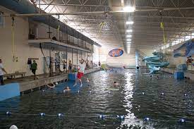 Swimming bath / swimming pool. Evans Plunge