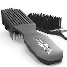 Finger combing is a great way to detangle. Amazon Com Felicia Leatherwood Black Detangler Brush For Kinky Curly Wavy 4c Or Straight Hair Tame Your Tangles Smooth Your Coils Pain Free For All Ages Beauty