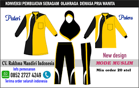 Baju olah raga berkerah merah kombinasi kuning : Cv Rakhma Mandiri 085227274249 Konveksi Perdagangan Umum Seragam Olahraga Training Dewasa