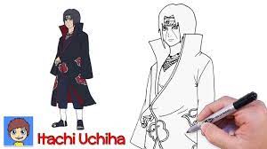 Thanks a lot to kristy for request. How To Draw Itachi Step By Step Easy Drawing Tutorial Youtube