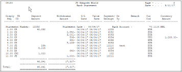 This makes it easy to check your account to see the status and transactions, transfer money, and conduct other banking business.one of the things you can do in your online banking account is get your bank statement. Print Bank Statement Reports