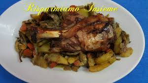 Tutte le ricette di cucina a portata di mano: Stinco Di Maiale All Arancia Con Patate E Carciofi Let S Save Together