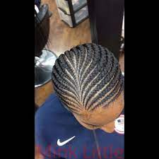 One Layer Waist Length Feed In Braids This Style Last For A Month To Month 1 2 With The Proper Care The All Natural Hair Products Feed In Braid Hair Butters