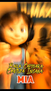 Baila Capibara de Emotiza Insana , Por mi hija Mía ❤️ de solo 5 años,  Espero les guste , ., ., #musica #music #musicalatina #musicaurbana #viral  #kids #niños #capibara #freefire