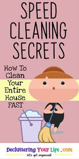 Speed Cleaning Your Home Housekeeping Shortcuts To Make Cleaning Fast And Painless Speed Cleaning Clean House Cleaning Hacks