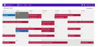 Microsoft S Outlook Com Calendar Gets Metro Ized Zdnet Calendar App Outlook Calendar Calendar