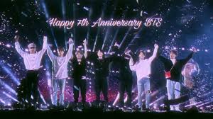 Happy 7th anniversary bts  방탄소년단  | bts festa 2020. Happy 7th Anniversary Bts Youtube 7th Anniversary Bts Anniversary