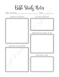 Bible Study Notes Pdf Printable Instant Download Church Etsy In 2020 Bible Study Notes Bible Study Notebook Bible Study Worksheet