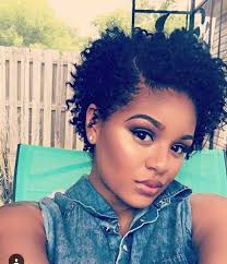 Curly hair looks great whether it's short or a great short natural hairstyle that has some twirling curls. Short Natural Hairstyles Natural Hairstyles For Short Hair