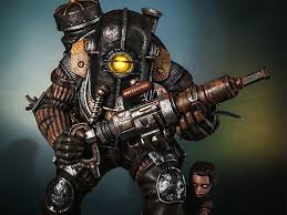 Bioshock 2 Big Daddy Costume Big Daddy Rosie Statue Bioshock Bioshock Cosplay Bioshock Art