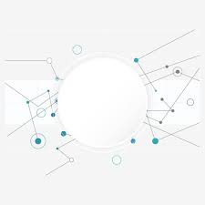 التكنولوجيا الرقمية مجردة الحدود الهندسية البيضاء قصاصات فنية على الإنترنت مستقبلية مفهوم Png والمتجهات للتحميل مجانا Digital Technology Digital Graphics Abstract