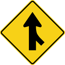 Left lane ends maryland road sign. Heavy Merge The Seana Method Organizing Productivity