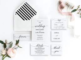 Printable Wedding Invitation Set Printable Invitation Suite Modern Wedding Invites Diy Wedding Invitation Template Digital Wedding Wedding Planner Printables Diy Wedding Invitations Templates Wedding Invitation Sets