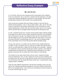 Reflective Essay Examples