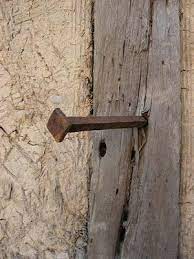 Just Takes One Weathered Wood Rusty Nails Rusty