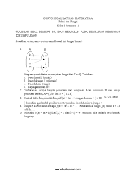 Gerak pada makhluk hidup dan benda. Contoh Soal Latihan Matematika Relasi Dan Fungsi Kelas 8 Smp