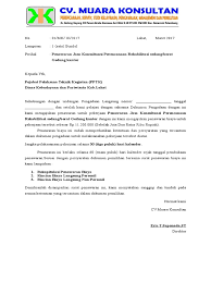 Gr consulting group konsultan akuntansi dan bisnis usaha kecil menengah ruko tangcit, jl. Contoh Surat Penawaran Jasa Konsultan Perencana Kumpulan Surat Penting