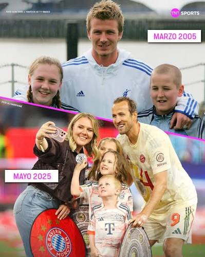 Hace 20 años, Katie Goodland y Harry Kane participaban en el lanzamiento de  la academia de David Beckham. 🏴󠁧󠁢󠁥󠁮󠁧󠁿 Hoy, Harry es el máximo  goleador en la historia de Inglaterra y Katie