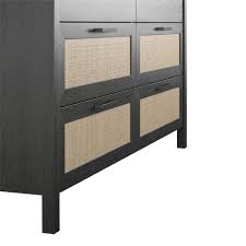 Buy Queer Eye Wimberly 6 Drawer Dresser Black Oak Online In Indonesia 896157120