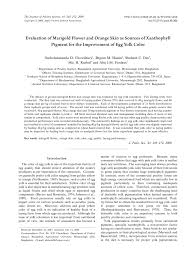 Jasmine flower remedies for chicken pox. Pdf Evaluation Of Marigold Flower And Orange Skin As Sources Of Xanthophyll Pigment For The Improvement Of Egg Yolk Color
