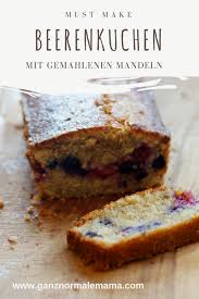 Beerenkuchen Mit Mandeln Schnelles Easypeasy Rezept Beerenkuchen Susse Kuchen Kuchen Und Torten