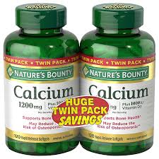 Диагностик а, лечение и профилактик а. Nature S Bounty Calcium 1200 Mg Plus Vitamin D3 Dietary Supplement Softgels Twinpack Walgreens