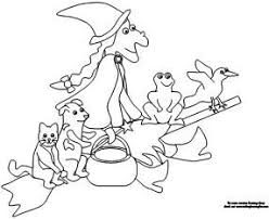 Making Learning Fun Room On The Broom Coloring Pages Room On The Broom Halloween Preschool Coloring Pages