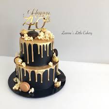 21st Birthday Birthday Cake Black And Gold Cake Designs Https Www Facebook Com Leanneslittlecakery Photos A 943367835710009 1895593043820812 Type 3 40th Birthday Cakes Birthday Cakes For Men 21st Birthday Cakes