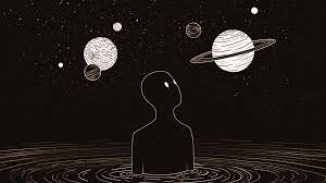 Space Ocean Man 1920x1080 R Wallpapers Imagem De Fundo De Computador Papel De Parede Computador Papeis De Parede Computador Flores roxas com listras brancas sobre fundo turquesa. space ocean man 1920x1080 r