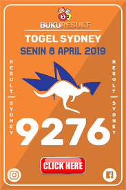 Result Nomor Togel Sydney Senin 8 April 2019 Sydney Rabu Buku