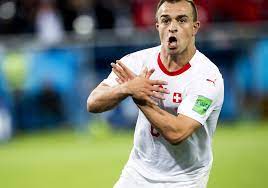 His father was a political prisoner following the 1968 student demonstations in yugoslavia against the communist government in. Xhaka And Shaqiri Score For Swiss Make Albanian Symbol