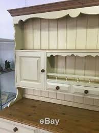 large painted pale yellow pine kitchen