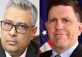 Entretiens entre Monsieur Economie et l'Ambassadeur américain