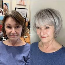 10 Times Jack Martin Helped His Clients Go Gray Gray Hair Growing Out Gray Hair Highlights Silver Hair Color