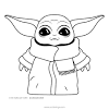 #baby #yoda #cartoon #starwars #toy #cute #kyoot #babyoda #useitifyouwant sticker by amongus & roblox. 1