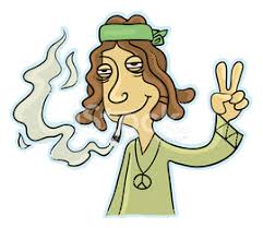 Resultado de imagen de hippies and joints