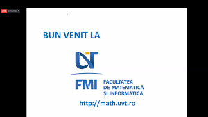 Facultatea de matematica si informatica uvt. Facultatea De MatematicÄƒ È™i InformaticÄƒ Uvt Deschiderea Anului Universitar 2020 2021 Fmi Uvt Facebook