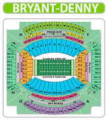 30 Qualified Bryant Denny Stadium Map