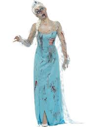 Mujer zombi atemoriza a habitantes de seattle. Disfraz De Reina Del Hielo Zombi Para Mujer Zombie Kostuum Kostuums Voor Volwassenen Horror
