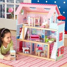 Toys Chelsea Doll Cottage Furniture Wooden Dollhouse