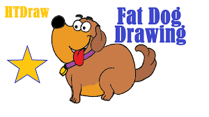 Cartoon cartoon cartoon kunst animals and pets cute animals pets movie 3d dog secret life of pets cute characters dog art. How To Draw A Cartoon Dog Fat Dog Drawing Cute And Easy