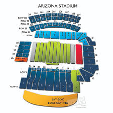 University Of Arizona Stadium Map Cinemergente
