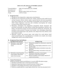 Soal dan kunci jawaban sarpras kelas 11. Rpp Sarpras Kd 3 1