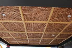 Bamboo Matting Ceiling Google Search Bamboo Ceiling Bamboo Panels Bamboo House