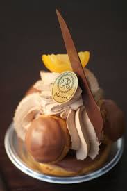 Chocolate Kumquat Saint Honore Haute Patisserie Desserts French Desserts Fancy Desserts
