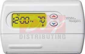 Higher voltage will damage control and could cause shock or fire hazard. 1f56 444 White Rodgers Thermostat Dey Appliance Parts