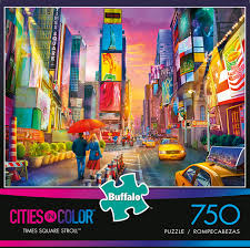 With the best free online jigsaw, you'll never lose a piece under the table again! Cities In Color Times Square Stroll 750 Piece Jigsaw Puzzle Buffalo Games
